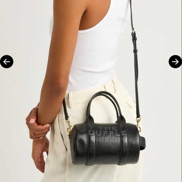 MARC JACOBS Duffle Mini Leather Top Handle Bag - Picture 9 of 9